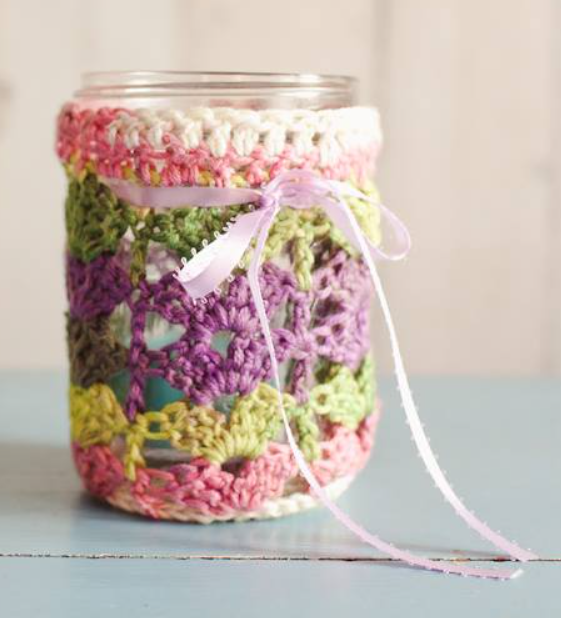 Shell Stitch Candle Holders