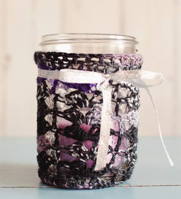 Shell Stitch Candle Holders