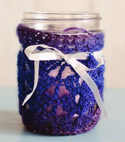 Shell Stitch Candle Holders